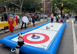 Brooklyn Halloween SC Curling Lane